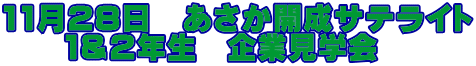 11��28���@�������J���T�e���C�g �@�@�P���Q�N���@��ƌ��w��